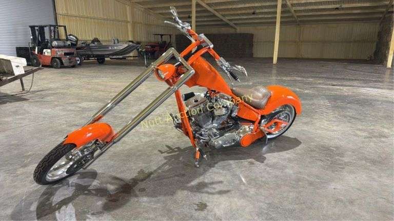2004 Ulitma Chopper 127 S&S engine WITH TITLE Custom Forks with brake lines inside, 27,000 miles