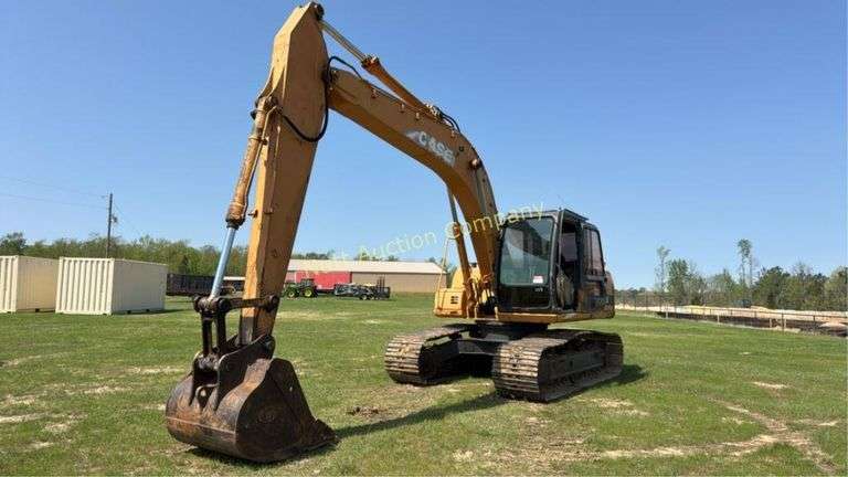 Case CX160 Excavator MNCX160 Sr# DAC0716313, 9,004 hours showing