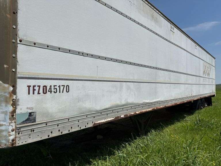 Semi-Trailer, Tandem Axle, Custom Rear Door, VIN TFZ045170 NO TITLE