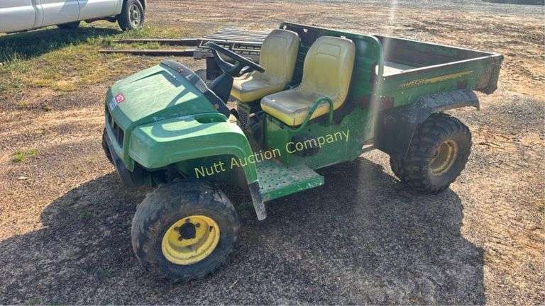 John Deere Gator 2008 Hours Showing 3,535 VIN#W04X2XD030398