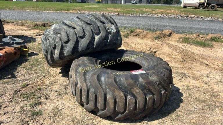 Goodyear 20.5-25 Loader Tires (Qty 2) UNUSED