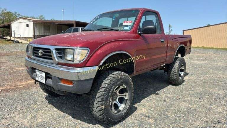 1995 Toyota Tacoma 4x4-WITH TITLE Vin 4TAVN61F7SZ057030 Miles showing 199,990 Engine V6, 3.4L 5 Speed Transmission, 199,990 m
