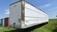 Semi-Trailer, Tandem Axle, Custom Rear Door, VIN TFZ045170 NO TITLE