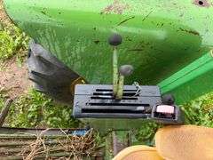 John Deere tractor. For parts or repair only. Condition unknown.