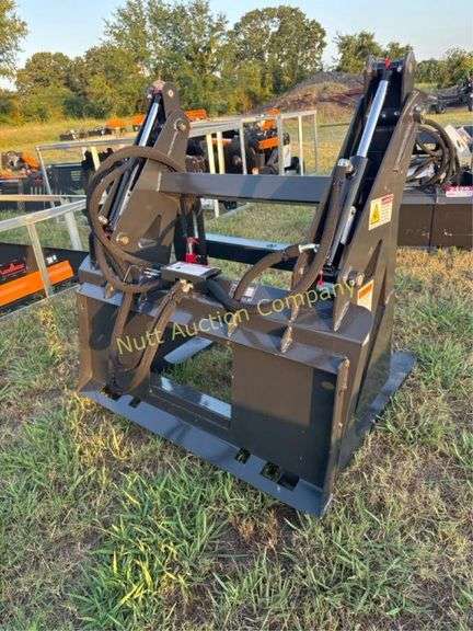 LandHonor LG-13-33D Skid Steer Grapple Attachment,