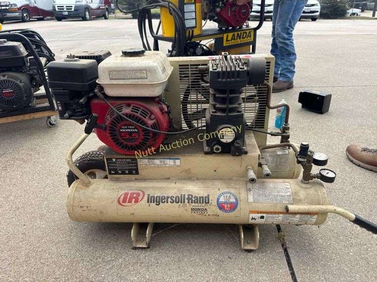Ingersoll Rand SS-3 Air Compressor, Honda GX160 En