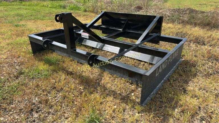 Land Plane, 6ft Width, 3-Point Hitch, Steel Constr