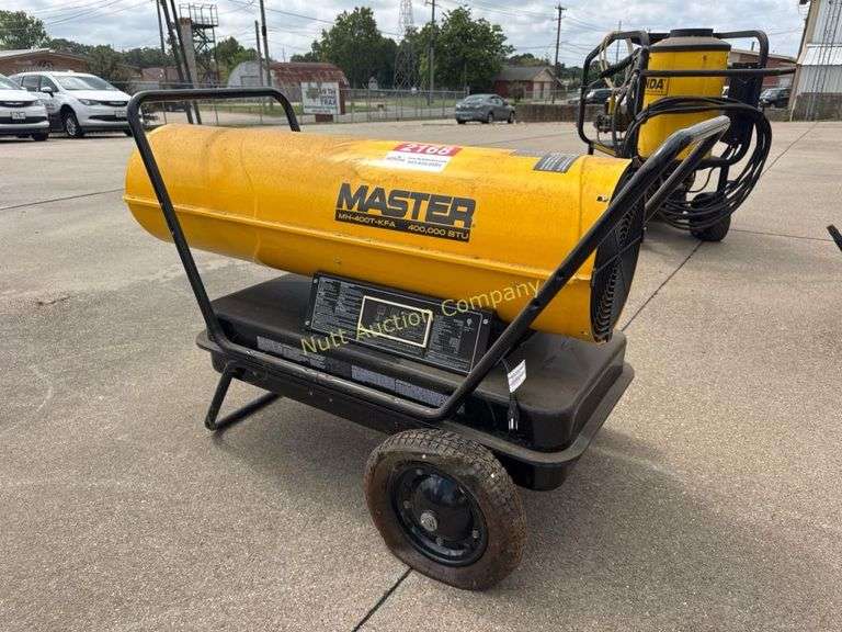 Master MH-400T-KFA Forced Air Heater, 400,000 BTU,