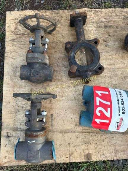 Industrial Valves and Pipe Fittings, Various Types and sizes