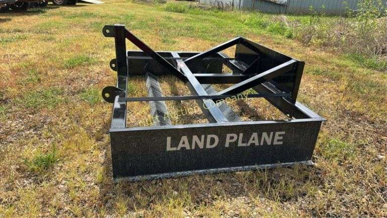 Land Plane, 6ft Width, 3-Point Hitch, Steel Constr
