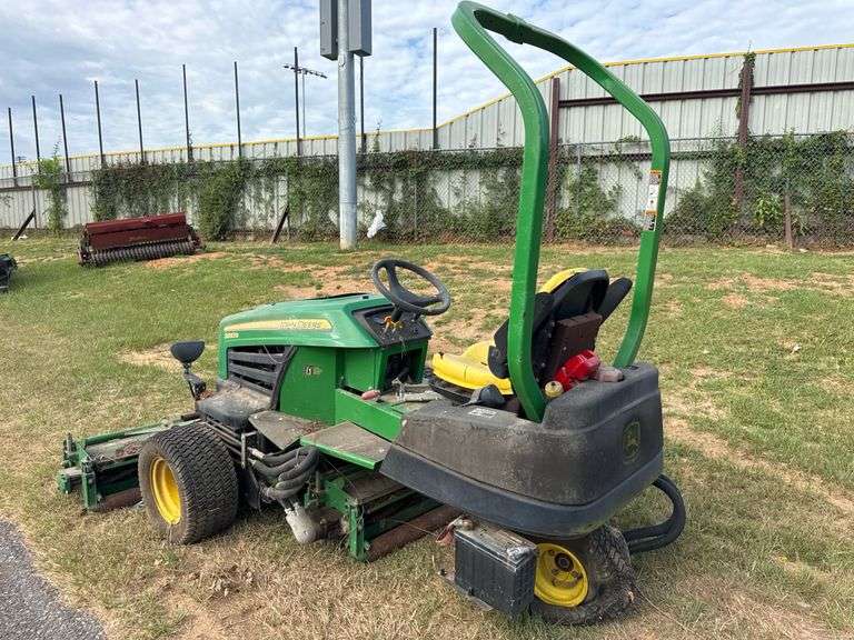 John Deere 2653B Riding Lawn Mower, Diesel Engine, 72" Cutting width. Condition unknown