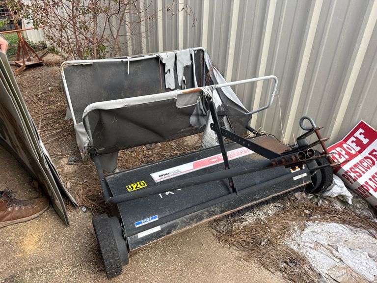 Ohio Steel Lawn Sweeper, Model 920, 42" Width.  Condtion unknown