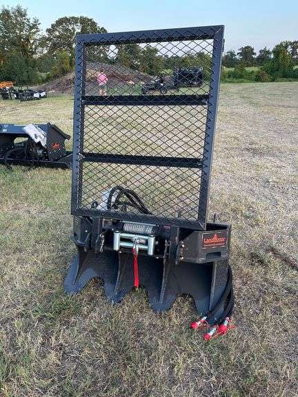 LandHonor Hydraulic Winch Attachment, 15,000 lbs.
