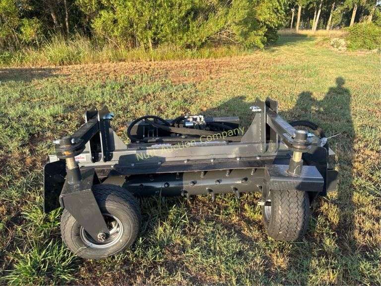 LandHonor PR-12-72W Skid Steer Power Rake, 72" Wi