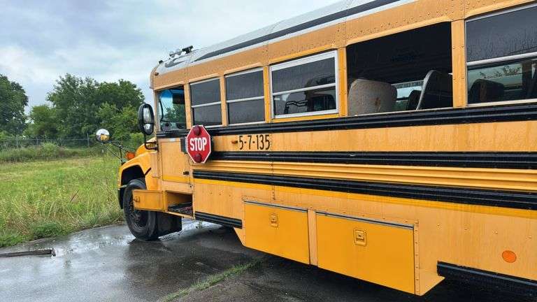 2011 Blue Bird Vision School Bus, Diesel, 72 Passenger-NON RUNNING- MSO and BILL OF SALE