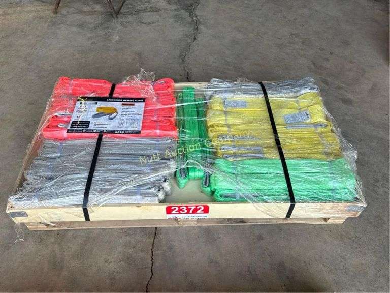 LandHonor LHR-WS22 Polyester Webbing Slings, 6:1 S