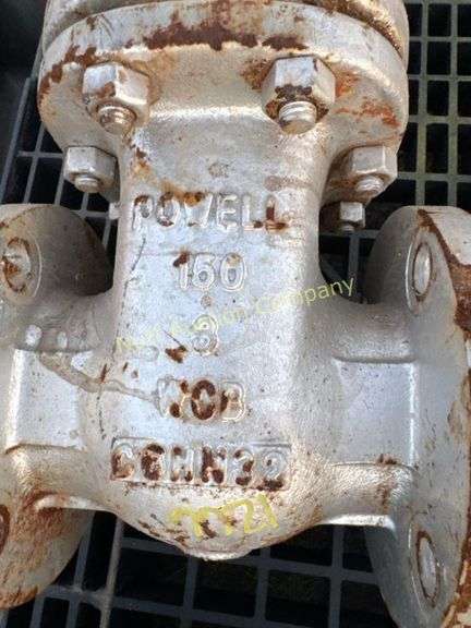 Gate Valves 3",  Flanged Ends, 150/125 PSI Rating Pallet not included