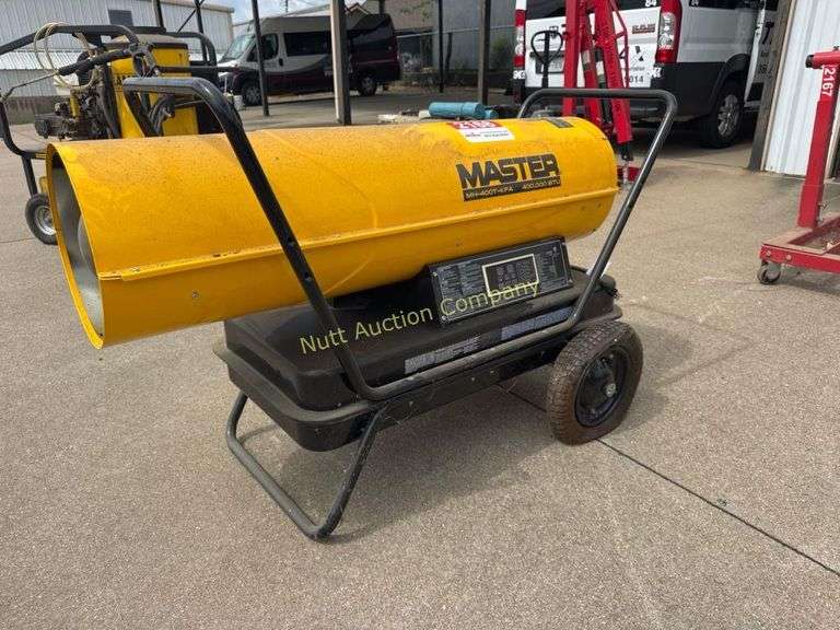 Master MH-400T-KFA Forced Air Heater, 400,000 BTU,