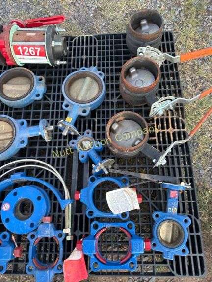Various valves Pallet not included