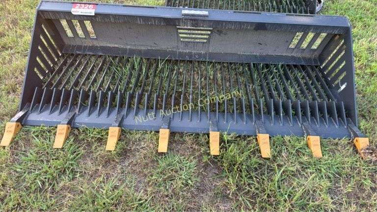 LandHonor RB-14-84W Skid Steer Rake Attachment, 84