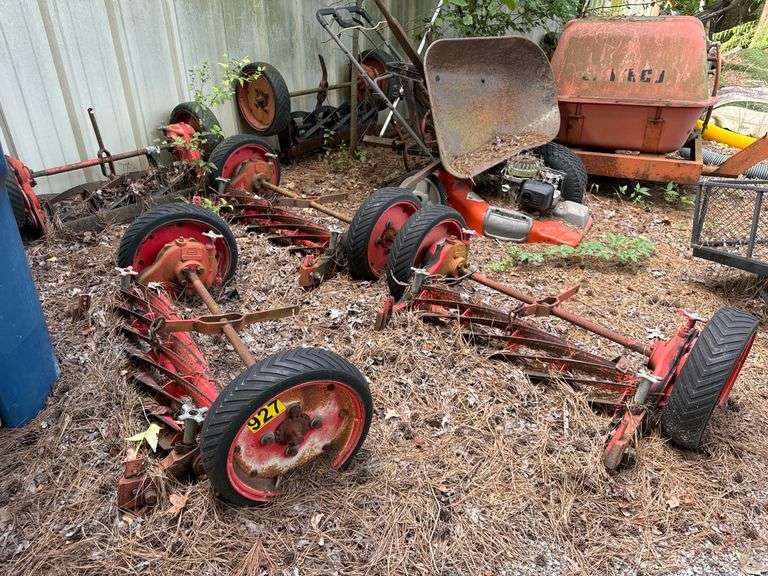 Reel mowers, qty 6