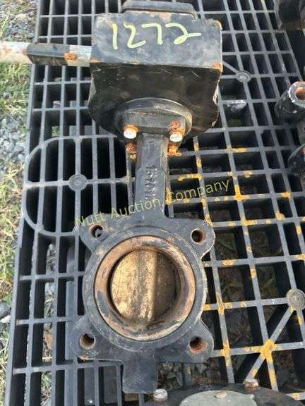 Industrial Butterfly Valves, Flanged, Manual Lever Pallet not included