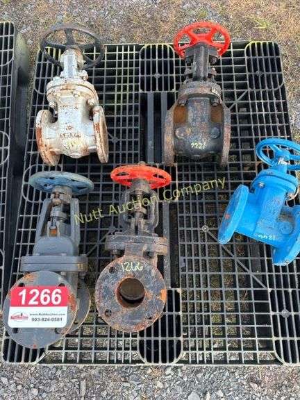 Gate Valves 3",  Flanged Ends, 150/125 PSI Rating Pallet not included