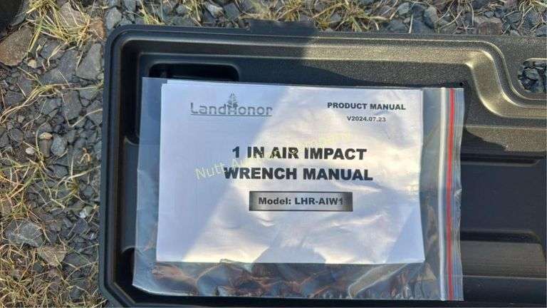 LandHonor HL-R-AIW1 Air Impact Wrench, 1-inch Drive
