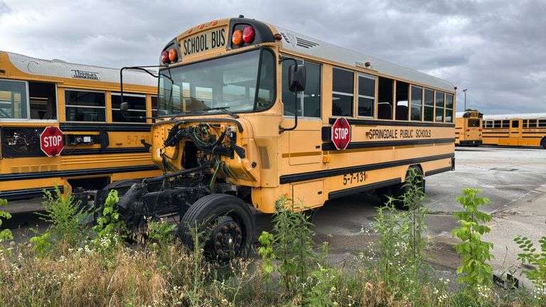2011 IC Corporation School Bus, 37 Capacity-NON RUNNING- MSO and BILL OF SALE