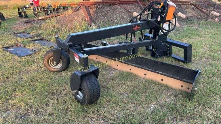 LandHonor GM-12-96W Skid Steer Grader Attachment,