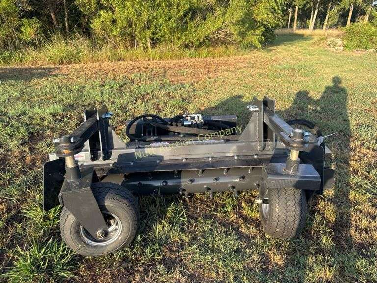 LandHonor PR-12-72W Skid Steer Power Rake, 72" Wi