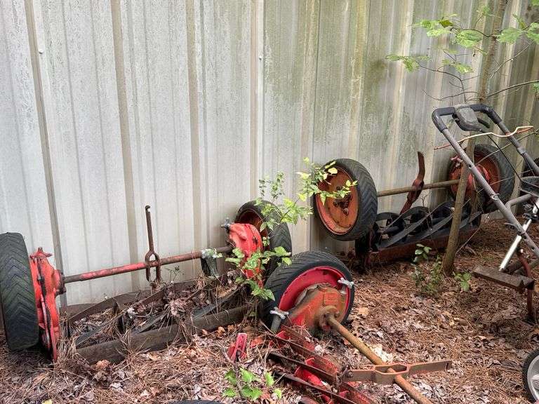 Reel mowers, qty 6
