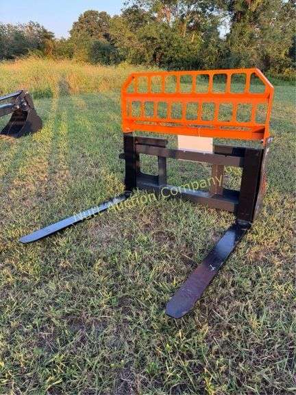Titan Attachments Pallet Fork Attachment, 48" For