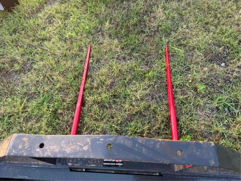 Land Honor Bale Spear Attachment, Skid Steer Mount