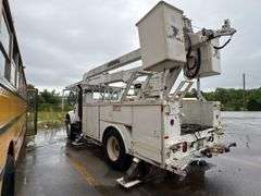 1991 Navistar International 4700 4x2 Bucket Truck, 3,468 Miles-NON RUNNING-w/TITLE