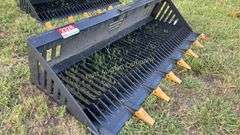 LandHonor RB-14-84W Skid Steer Rake Attachment, 84
