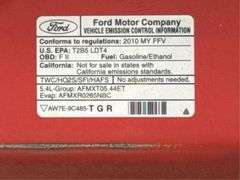2010 Ford F-150 Vin 1FTFW1CV0AKE09241 Drivetrain 4x2 Miles showing 102,365 Engine V8, 5.4