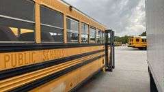 2000 Blue Bird School Bus, International T444E B190 Diesel Engine- MSO and BILL OF SALE