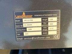 LandHonor VPC-11-72W Vibratory Plate Compactor, 11