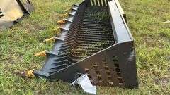 LandHonor RB-14-84W Skid Steer Rake Attachment, 84