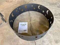 LandHonor 36" Round Metal Fire Pit Ring, Model LD
