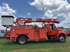 2010 International 4400 SBA Utility Bucket Truck Vin 1HTMKAAR6AH276588 Drivetrain 4x2 Engine DT466, Maxxforce Per seller, tru