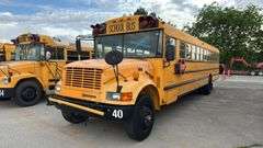 1998 International School Bus, T444E B190 Diesel Engine- MSO and BILL OF SALE