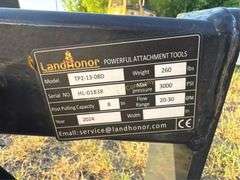 Land Honor TP2-13-08D Hydraulic Post Puller, 3000