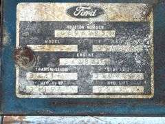 Ford 2310 Tractor, 38 hp Diesel, 2WD. Condition unknown