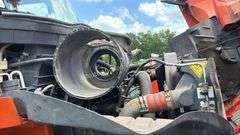 2009 International 7400 Utility Truck with Terex Vin 1HTMKAAR49H108069 Miles showing unknown Engine DT466, Maxxforce Digger D