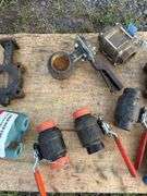 Industrial Valves and Pipe Fittings, Various Types and sizes