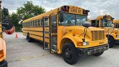 1998 International AmTran School Bus, T44E B190F Diesel Engine- MSO and BILL OF SALE