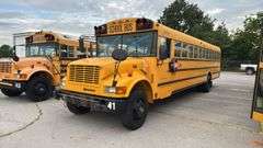 1998 International AmTran School Bus, T44E B190F Diesel Engine- MSO and BILL OF SALE