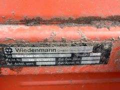 Wiedenmann Terra Clean 120 Turf Sweeper, Condition unknown